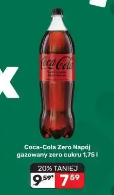 Biedronka Coca-Cola Zero Napój gazowany zero cukru 1,75 l oferta