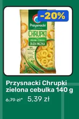 Biedronka Przysnacki Chrupki zielona cebulka 140 g oferta