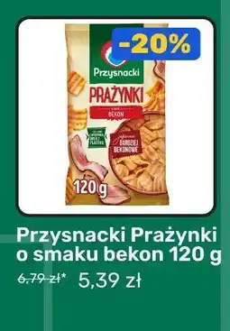 Biedronka Przysnacki Prażynki o smaku bekon 120 g oferta