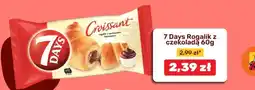 Biedronka 7 Days Rogalik z czekoladą 60g oferta
