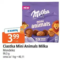 E.Leclerc Ciastka Mini Animals Milka oferta