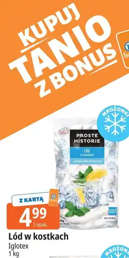 E.Leclerc Lód w kostkach Proste Historie Iglotex oferta