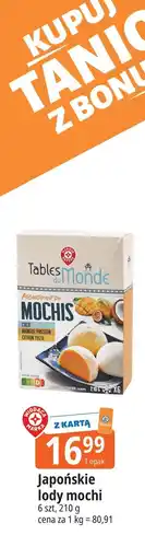 E.Leclerc Japońskie lody mochi Tables du Monde oferta
