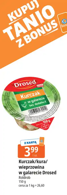 E.Leclerc Kurczak/kura/wieprzowina w galarecie Drosed Roldrob oferta