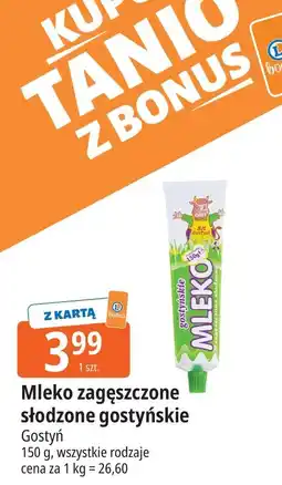 E.Leclerc Mleko zagęszczone słodzone gostyńskie Gostyń oferta