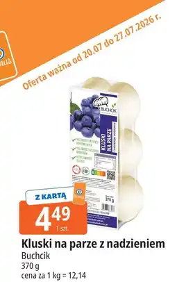 E.Leclerc Kluski na parze z nadzieniem Buchcik oferta