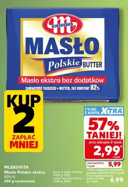 Kaufland Masło Mlekovita oferta