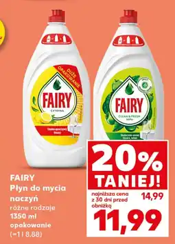 Kaufland Płyn do naczyń Fairy oferta