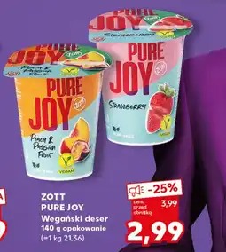 Kaufland Deser wegański Zott oferta