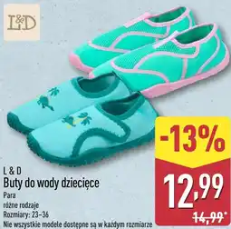ALDI Buty do wody L & D oferta