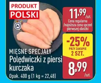 ALDI Polędwiczki z kurczaka Mięsne Specjały oferta
