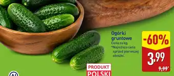 ALDI Ogórki Polski oferta