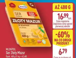 ALDI Ser Złoty Mazur oferta