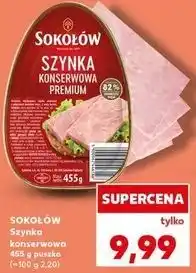 Kaufland Sokołów Szynka konserwowa Premium oferta