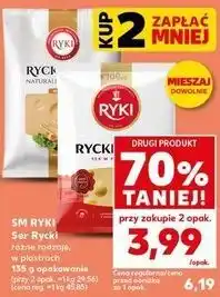 Kaufland SM Ryki Ser Rycki w plastrach oferta