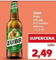 Kaufland Żubr Piwo oferta