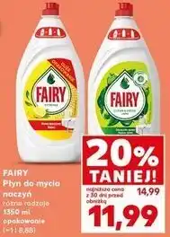 Kaufland Fairy Płyn do mycia naczyń oferta