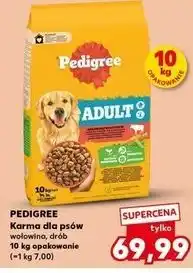Kaufland Karma dla psów Pedigree wołowina, drób oferta