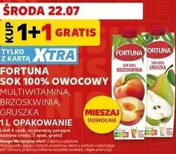 Kaufland Fortuna Sok 100% owocowy oferta