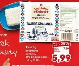 Kaufland Twaróg krajanka półtłusty K-Classic Stąd Takie Dobre! oferta