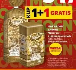 Kaufland Makaron babuni wstążki cienkie z jaj przepiórczych Ekmak oferta