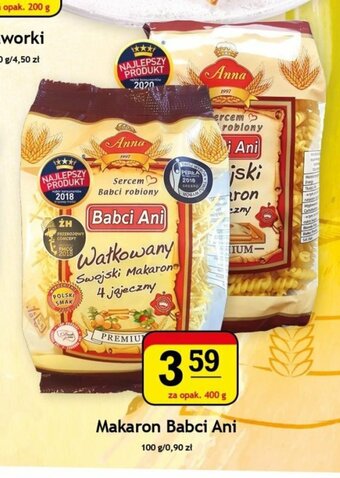 Gram Market Makaron Babci Ani 400g oferta