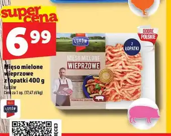 Topaz Mięso mielone wieprzowe z łopatki Łuków oferta