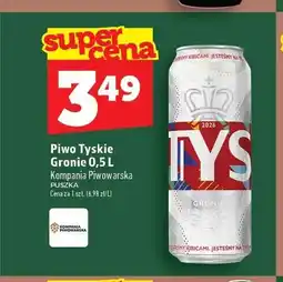Topaz Piwo Tyskie Gronie oferta