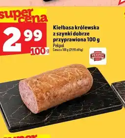 Topaz Kiełbasa królewska z szynki Pekpol oferta