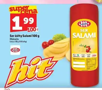 Topaz Ser żółty Salami Mlekovita oferta
