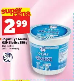 Topaz Jogurt typ grecki naturalny OSM Siedlce oferta