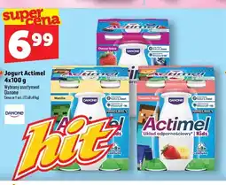 Topaz Jogurt Actimel o smaku owoców leśnych 4-pak oferta