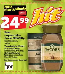 Topaz Kawa rozpuszczalna Jacobs Cronat Gold oferta