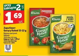 Topaz Zupa Gorący Kubek pomidorowa z makaronem Knorr oferta