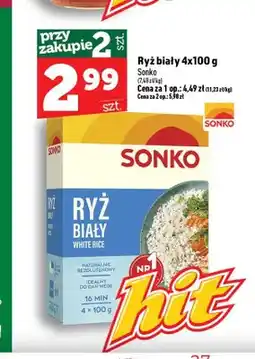 Topaz Ryż biały Sonko 4-pak oferta