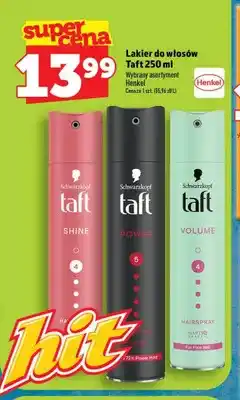 Topaz Lakier do włosów Taft Shine oferta