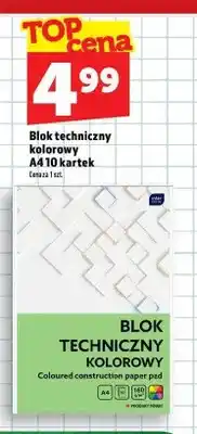 Topaz Blok techniczny kolorowy A4 Interdruk oferta