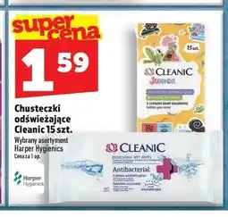 Topaz Chusteczki odświeżające Cleanic Antibacterial oferta