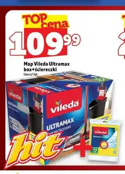 Topaz Mop płaski Vileda Ultramax Box ze ściereczkami oferta