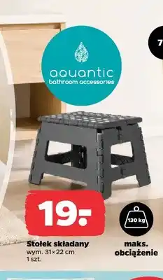Netto Stołek składany Aquantic oferta