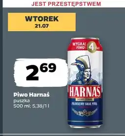 Netto Piwo Harnaś Jasne Pełne oferta