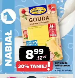 Netto Ser Gouda Włoszczowa plastry oferta