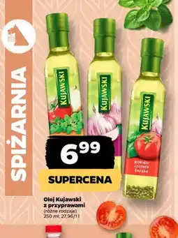 Netto Olej rzepakowy Kujawski z czosnkiem i bazylią oferta