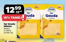 Netto Ser Gouda Miletto 2-pak oferta