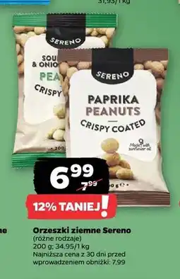 Netto Orzeszki ziemne o smaku papryki Sereno oferta