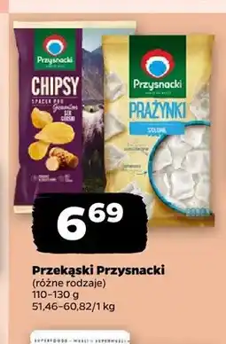 Netto Chipsy Przysnacki ser górski oferta