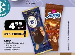 Netto Lody Śliwka Nałęczowska Solidarność oferta