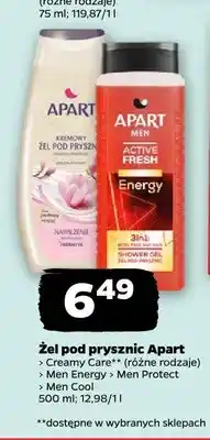 Netto Żel pod prysznic Apart Men Energy oferta