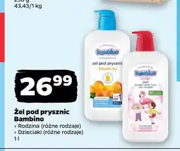 Netto Żel pod prysznic Bambino Rodzina mirabelka oferta