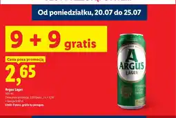 Lidl Piwo Argus Lager oferta